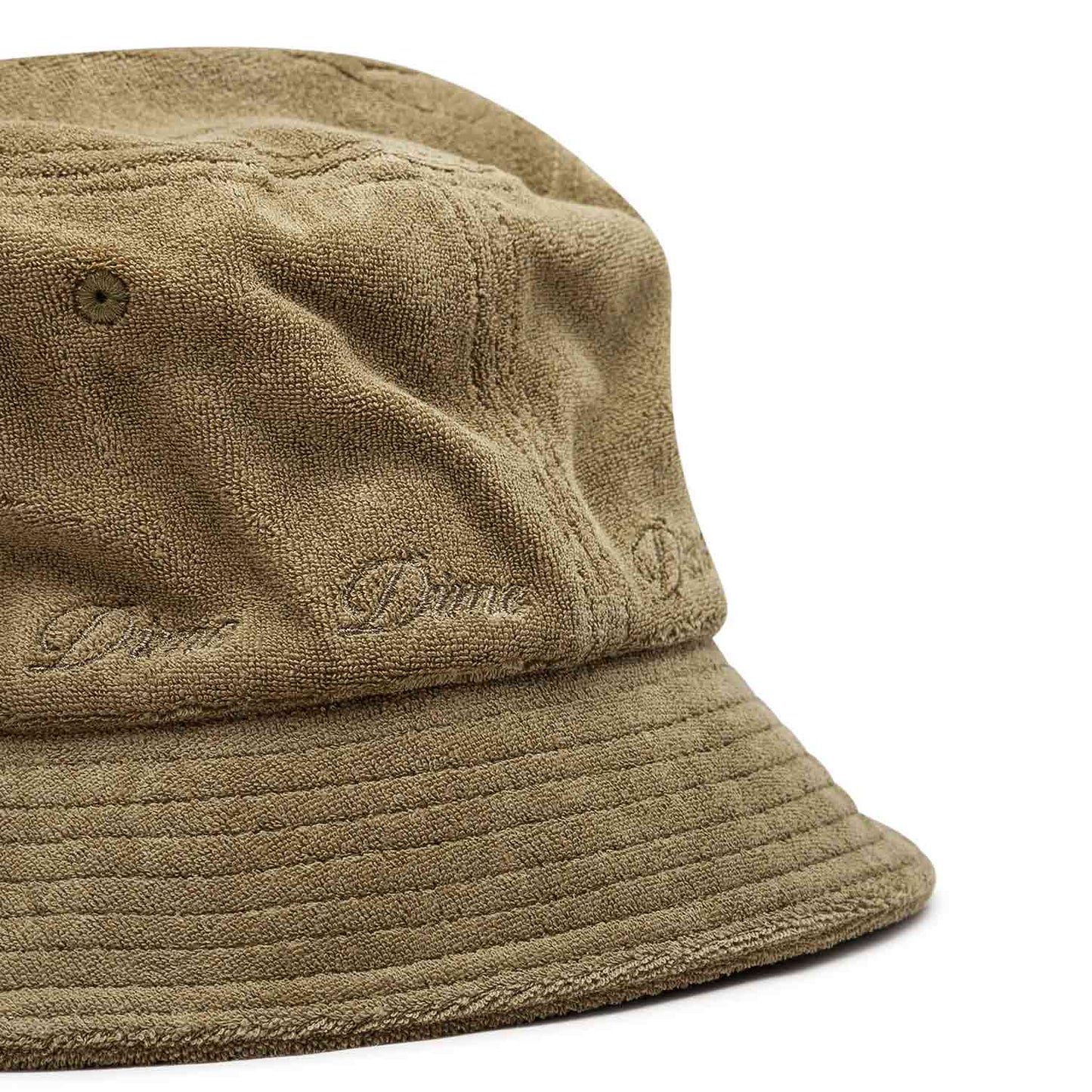 Dime Terry Cloth Bucket Hat (Oliv) - Allike Store