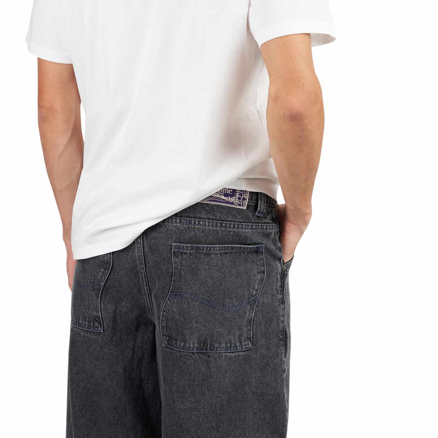 Dime Classic Baggy Denim (Schwarz) - Allike Store