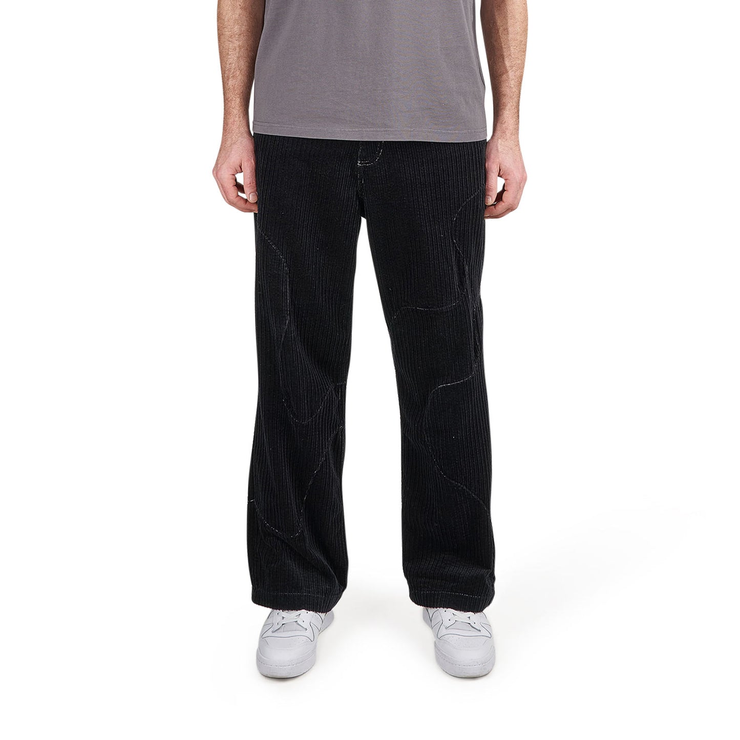 Brain Dead Organic Paneled Corduroy Pant (Schwarz) - Allike Store