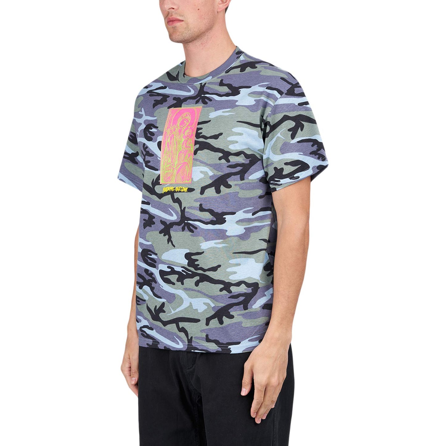 Fucking Awesome Hate The Pain Away Short Sleeve Tee (Multi) - Allike Store