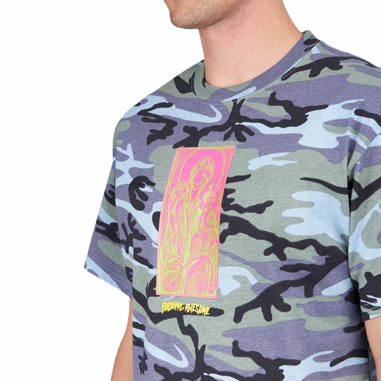 Fucking Awesome Hate The Pain Away Short Sleeve Tee (Multi) - Allike Store