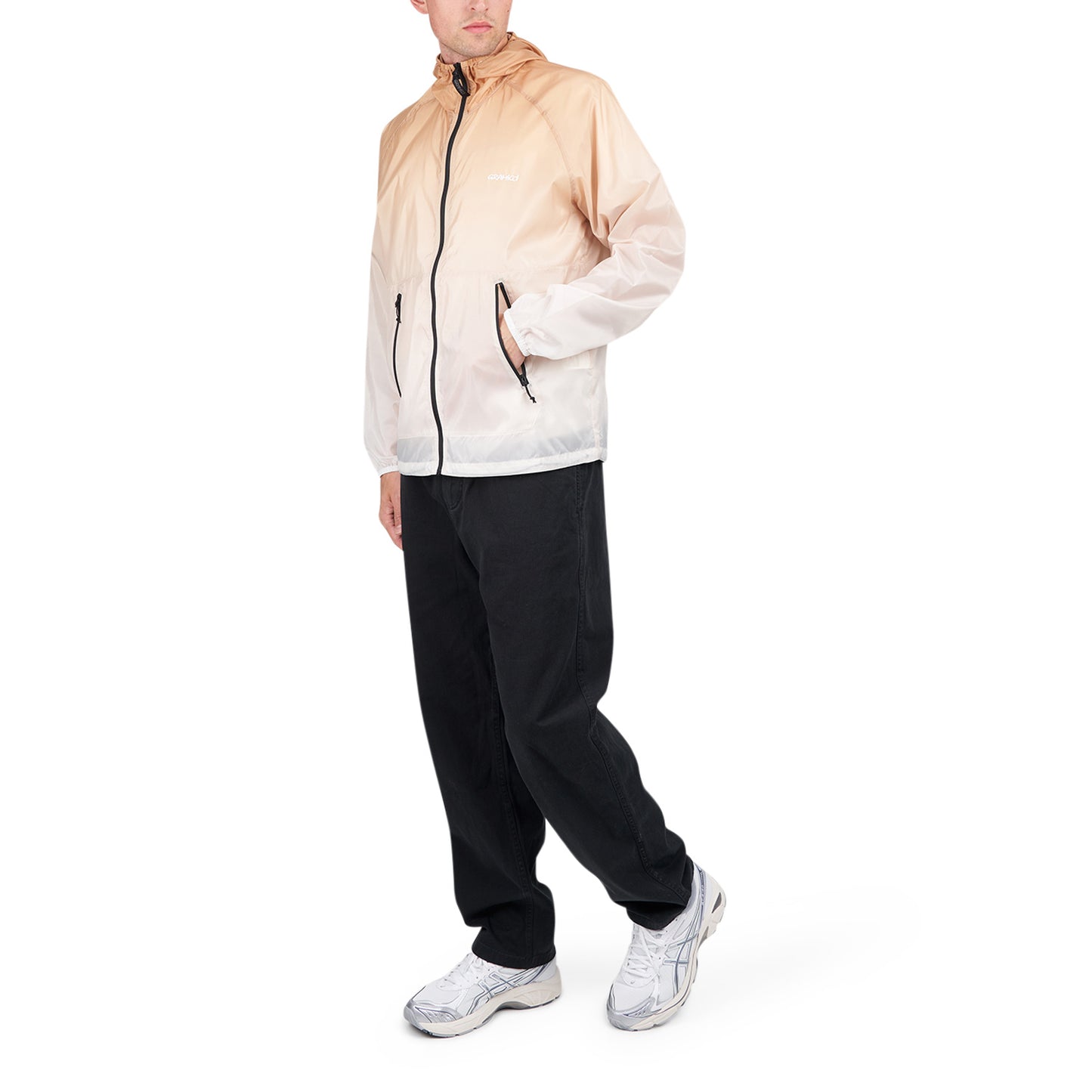 Gramicci LT. Ripstop Windjacket (Gelb / Weiss) - Allike Store