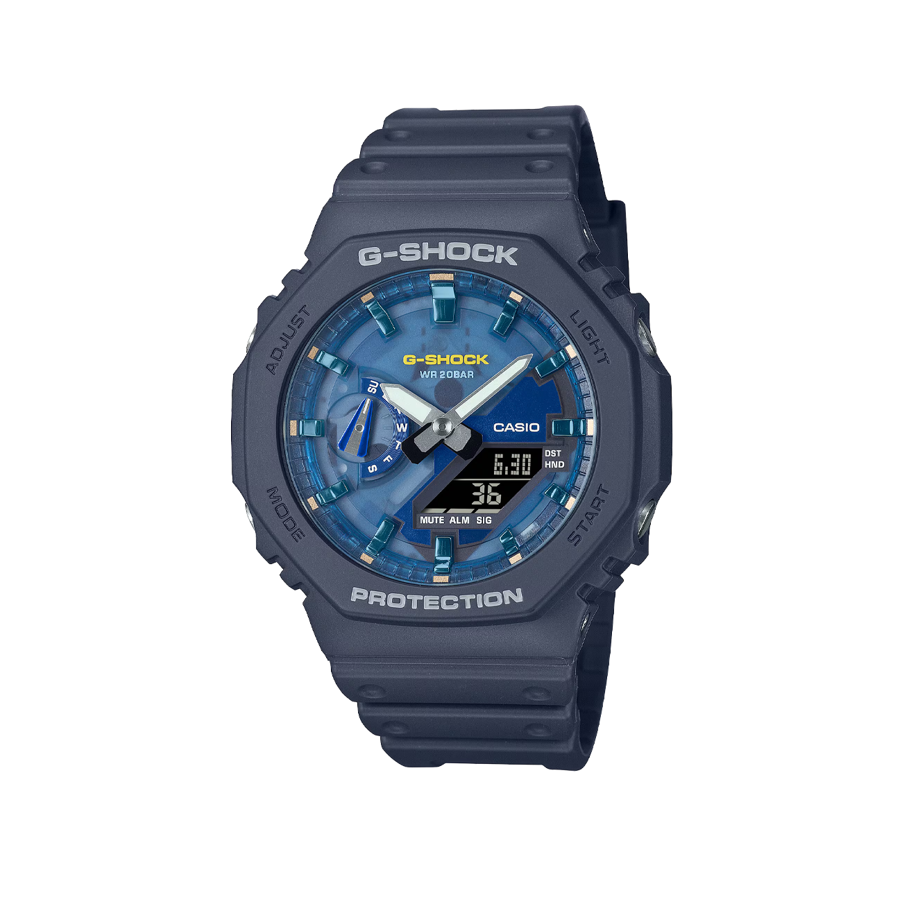 Casio G-Shock GA-2100AS-2AER (Blau) - Allike Store