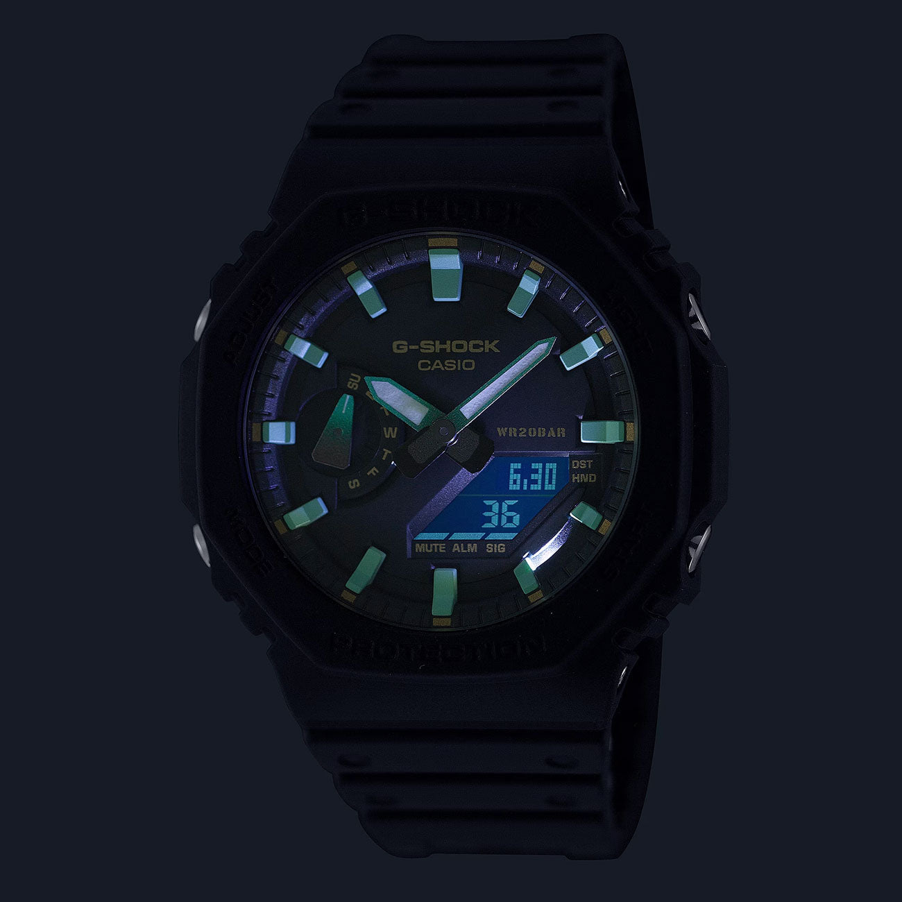 Casio G-Shock GA-2100RC-1AER (Schwarz)  - Allike Store