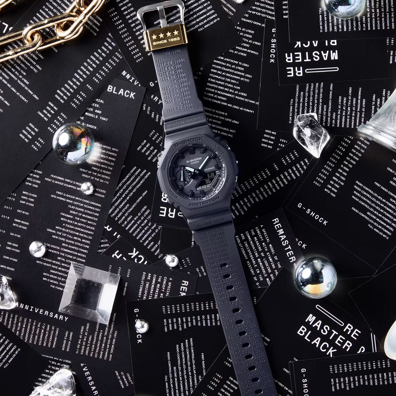 Casio G-Shock GA-2140RE-1AER "40th Anniversary" (Schwarz) - Allike Store