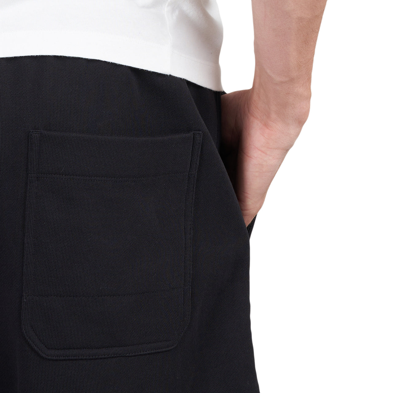 adidas Y-3 Organic Cotton Terry Shorts (Schwarz)  - Allike Store