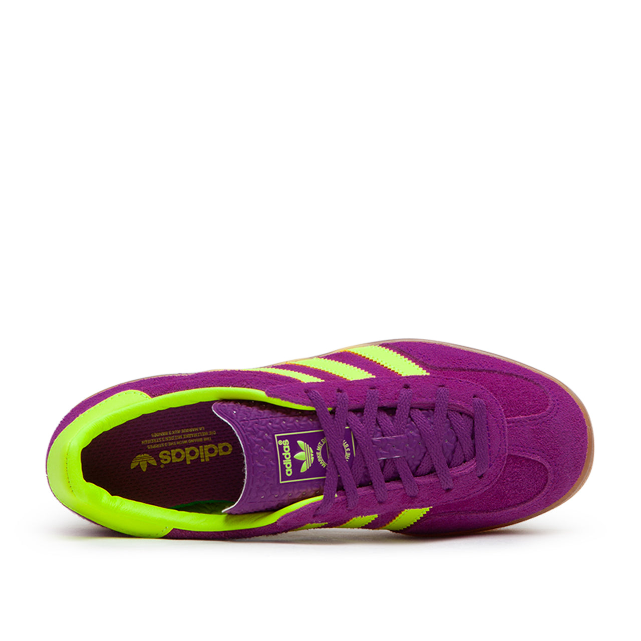 adidas Wmns Gazelle Indoor (Lila / Neongelb) - Allike Store
