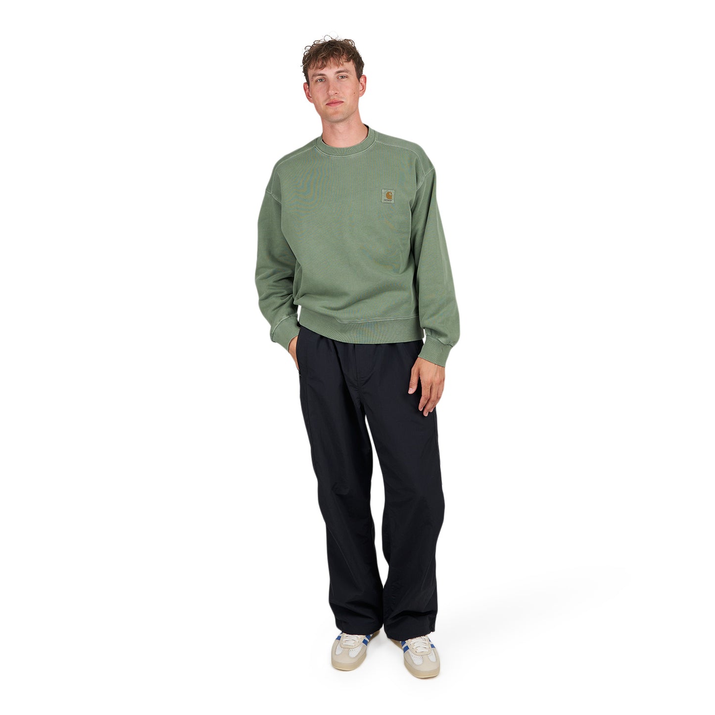 Carhartt WIP Nelson Sweat (Grün) - Allike Store