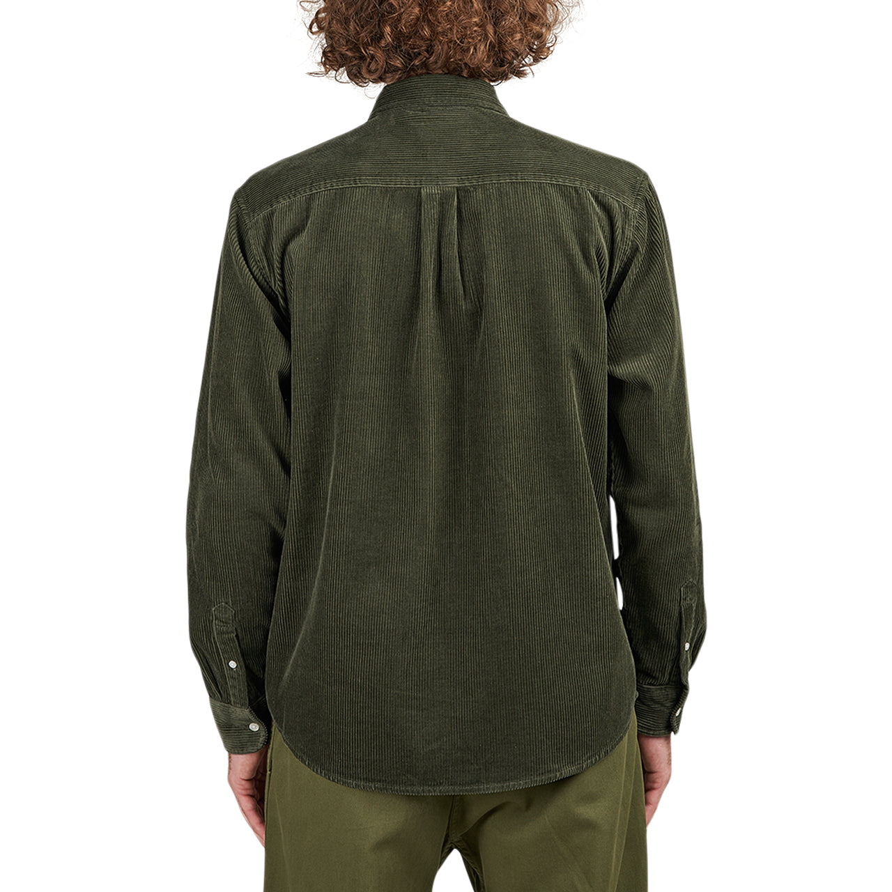 Carhartt WIP Longsleeve Madison Cord Shirt (Grün) - Allike Store