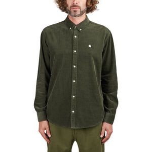 Carhartt WIP Longsleeve Madison Cord Shirt (Grün) - Allike Store
