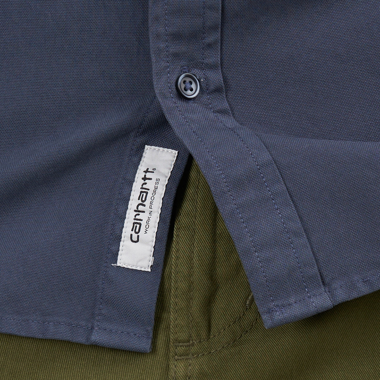 Carhartt WIP Longsleeve Bolton Shirt (Blau) - Allike Store