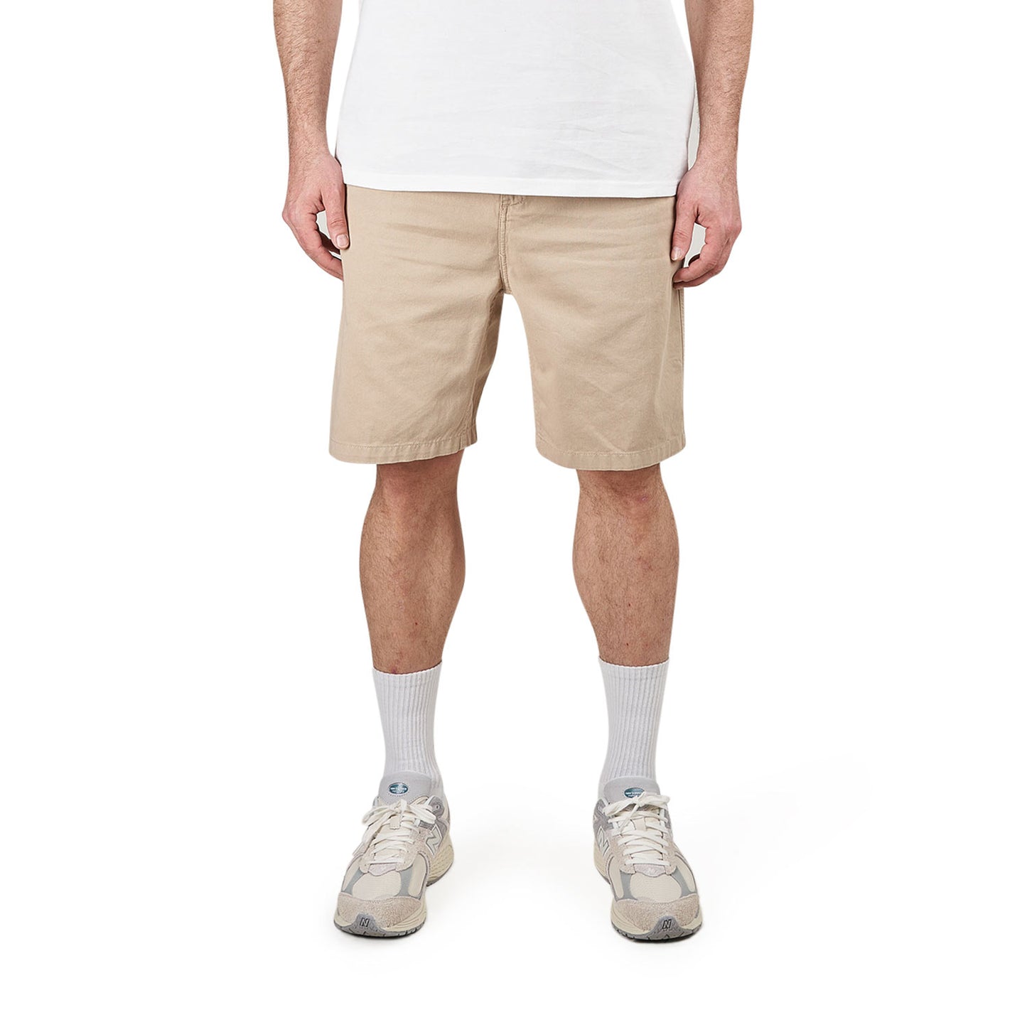 Carhartt WIP Flint Short (Beige)  - Allike Store