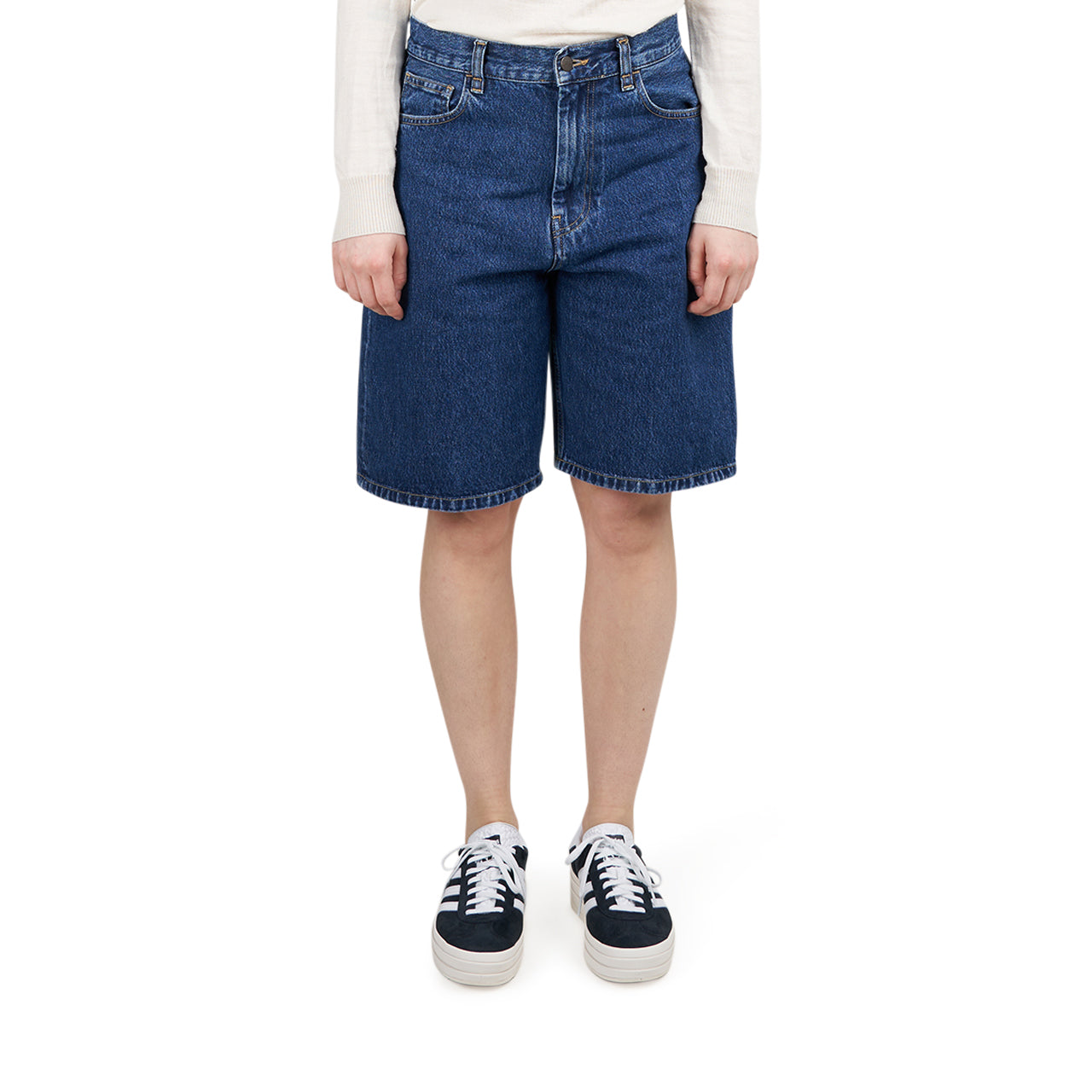 Carhartt WIP W' Brandon Short (Blau) - Allike Store