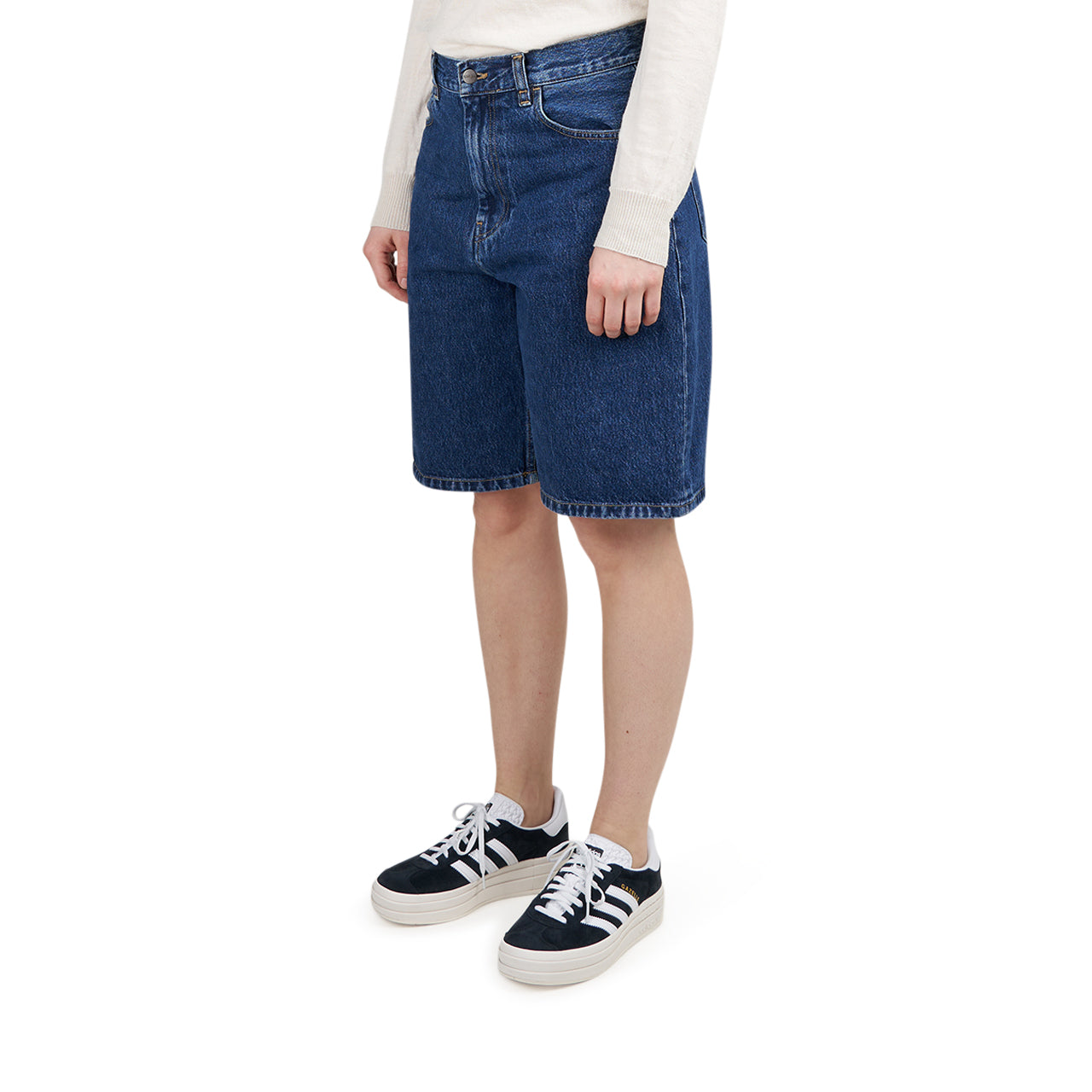 Carhartt WIP W' Brandon Short (Blau)  - Allike Store