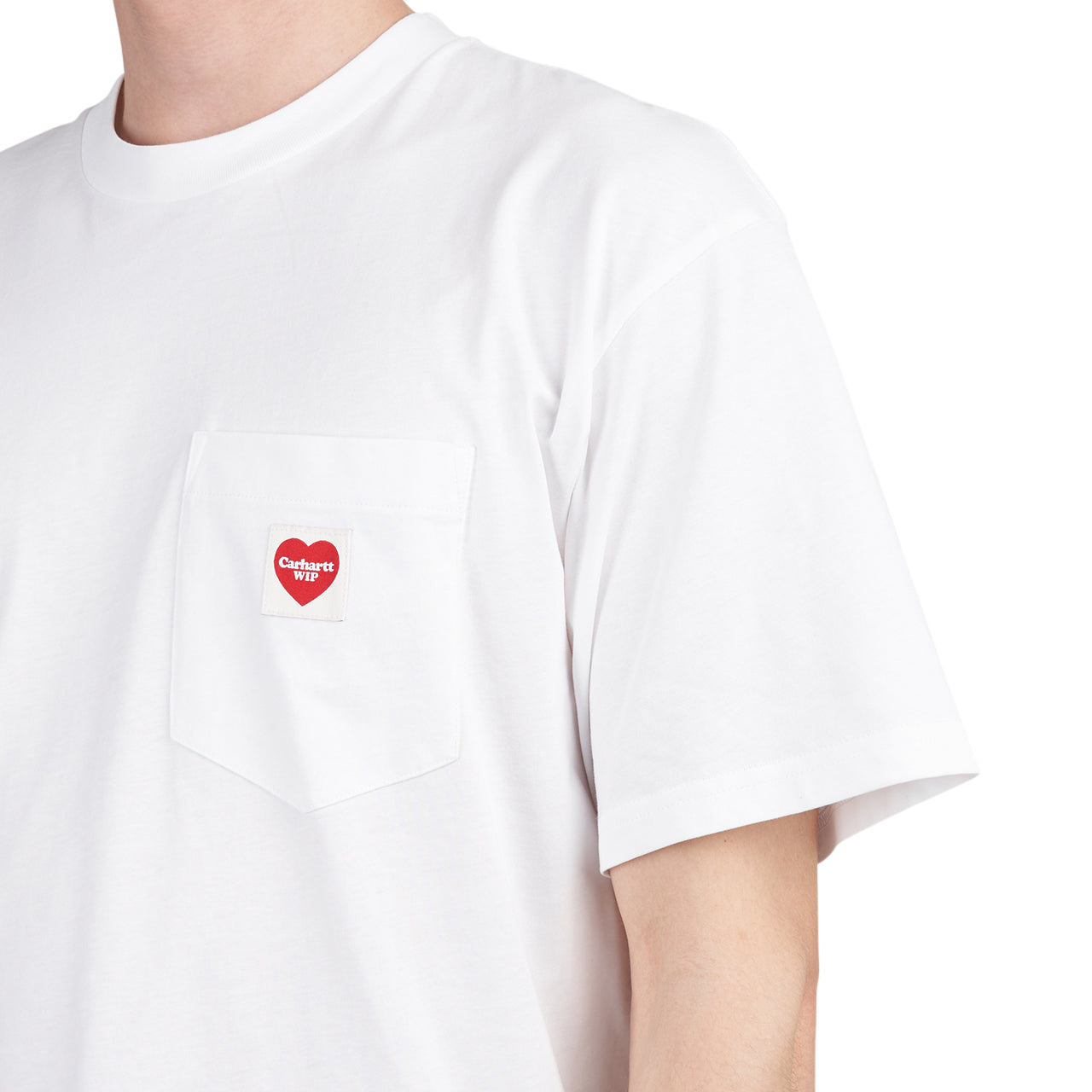 Carhartt WIP S/S Pocket Heart T-Shirt (Weiß) - Allike Store