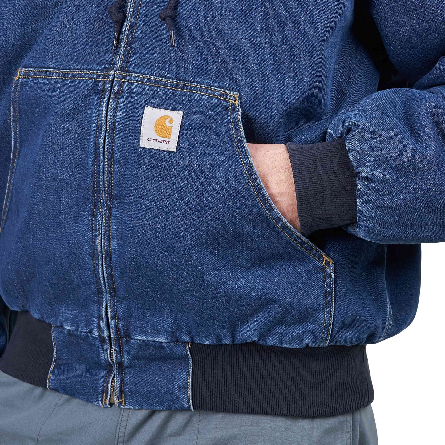 Carhartt WIP Active Cold Jacket (Denim) - Allike Store
