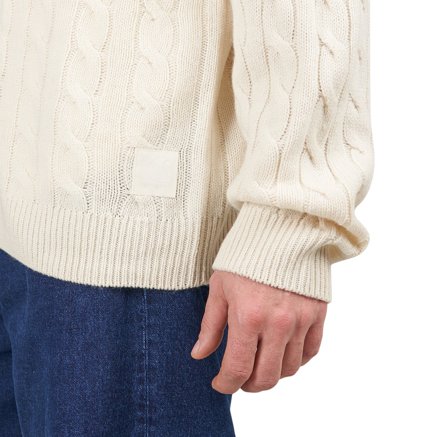 Carhartt WIP Cambell Sweater (Creme) - Allike Store