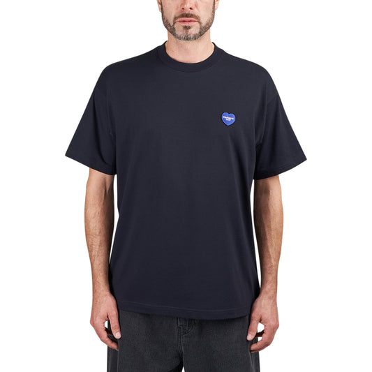 Carhartt WIP S/S Heart Patch T-Shirt (Navy)  - Cheap Witzenberg Jordan Outlet