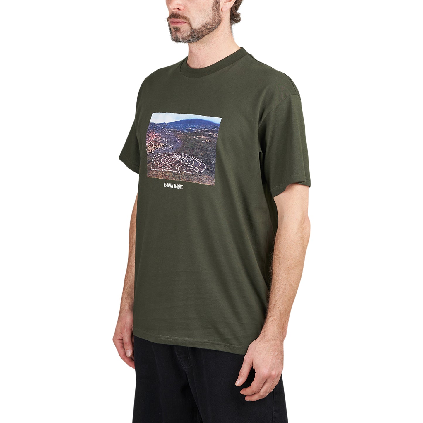 Carhartt WIP S/S Earth Magic T-Shirt (Oliv)  - Allike Store