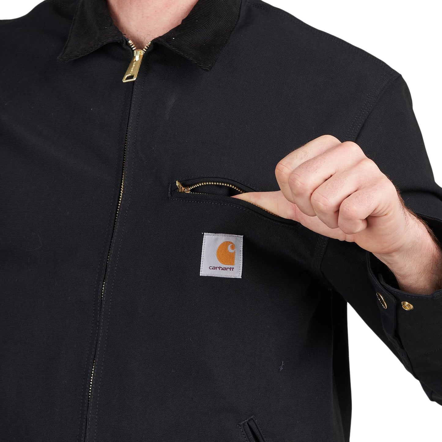 Carhartt WIP Detroit Jacket (Schwarz) - Allike Store
