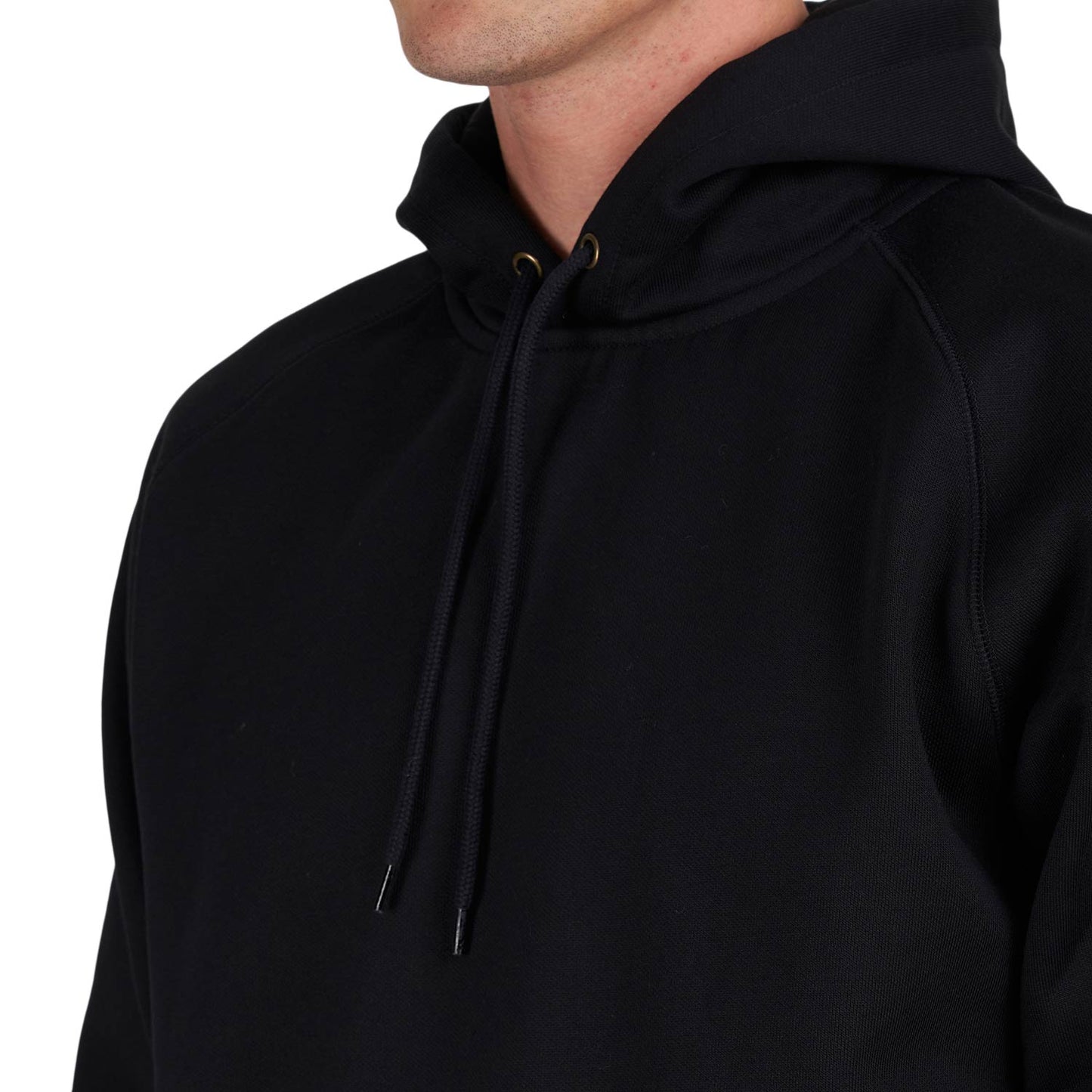 Carhartt WIP Hooded Chase Sweat (Schwarz / Gold) - Allike Store