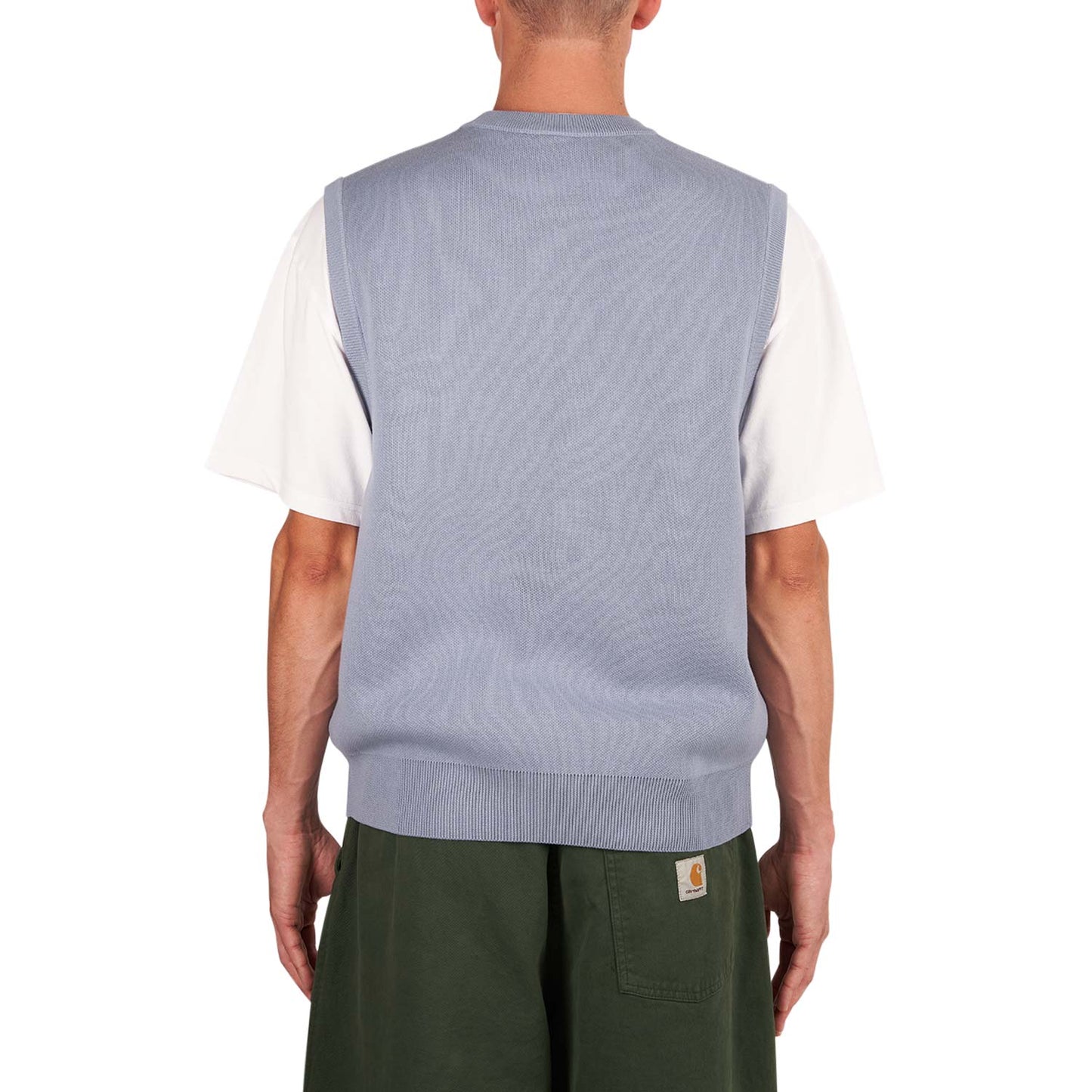 Carhartt WIP Script Vest Sweater (Blau) - Allike Store