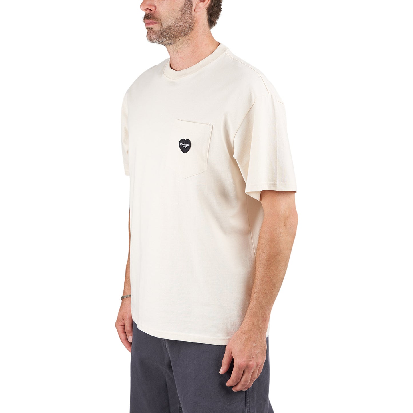 Carhartt WIP S/S Ingo Pocket T-Shirt (Beige) - Allike Store