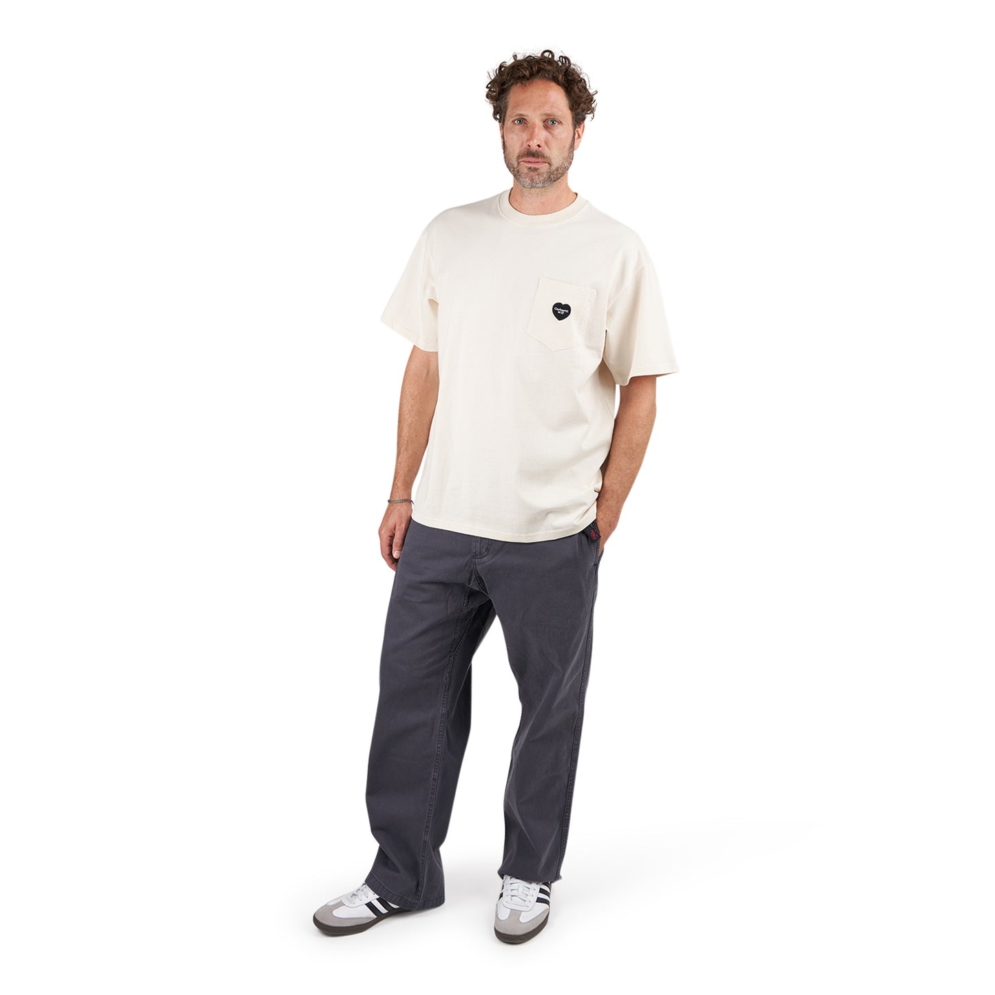 Carhartt WIP S/S Ingo Pocket T-Shirt (Beige) - Allike Store