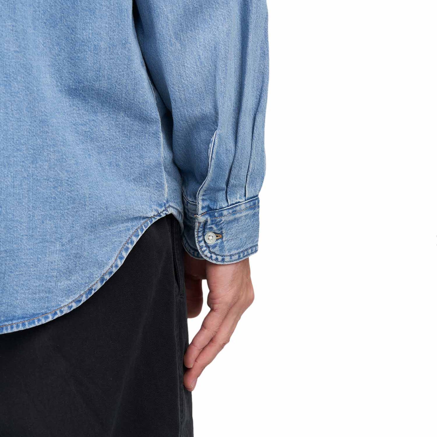 Carhartt WIP L/S Lucas Shirt (Blau) - Allike Store