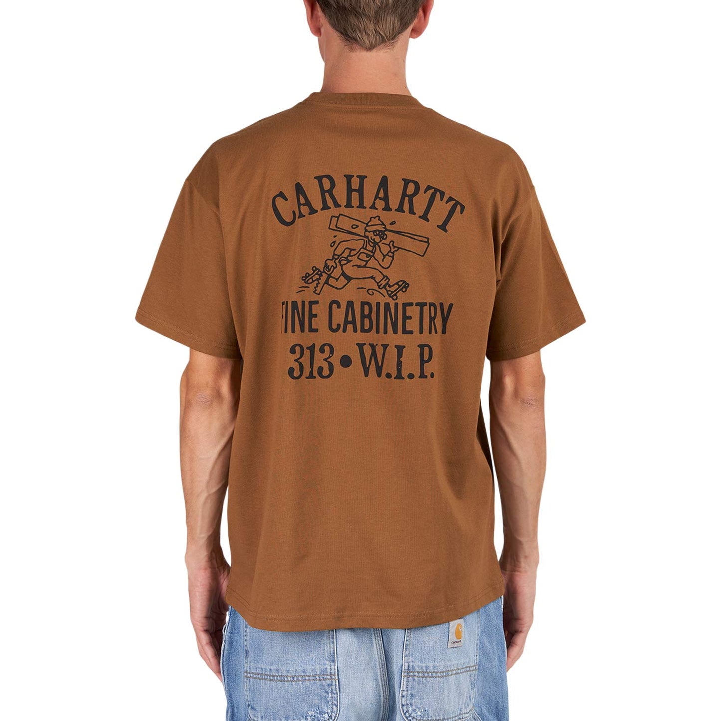 Carhartt WIP S/S Cabinetry T-Shirt (Braun) - Allike Store
