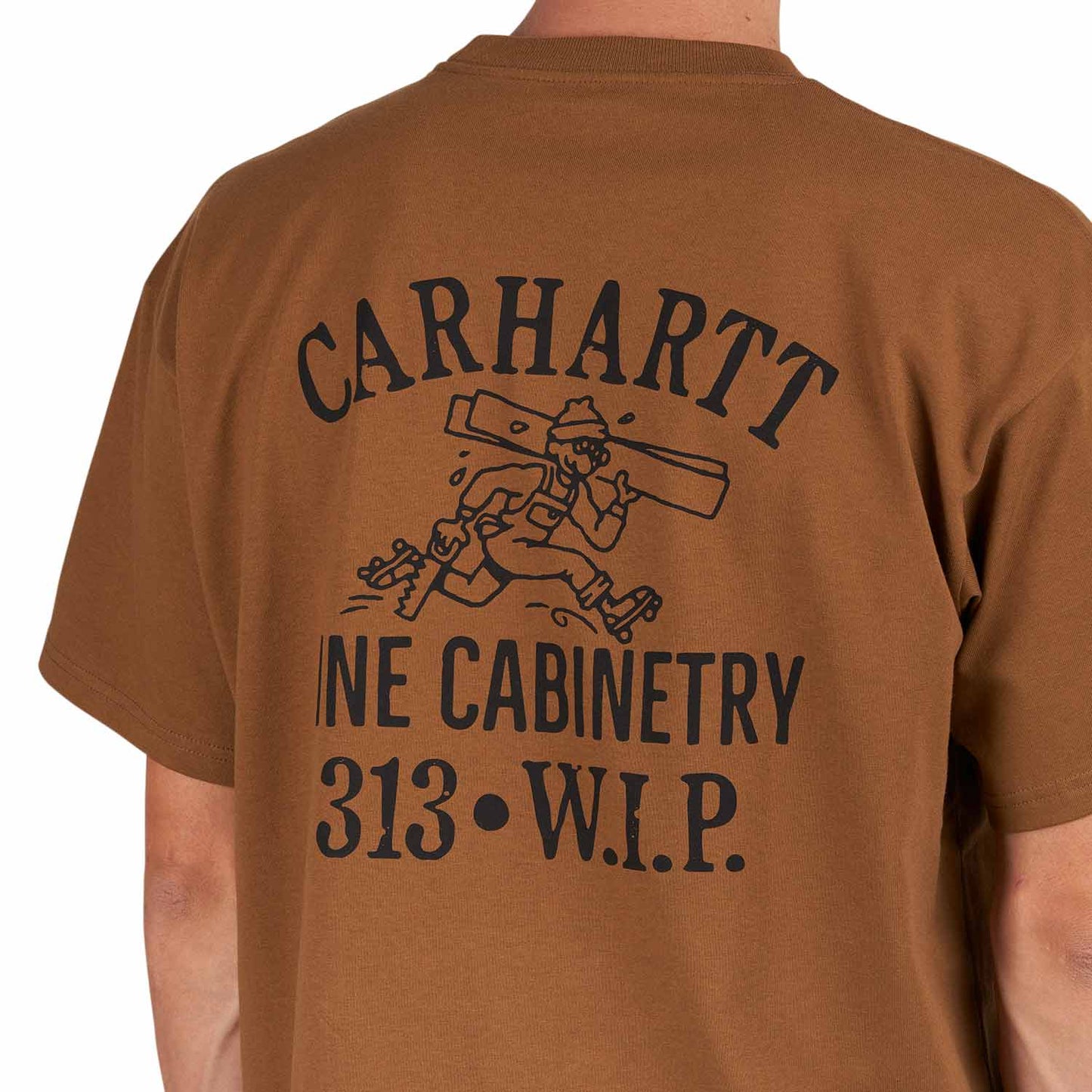 Carhartt WIP S/S Cabinetry T-Shirt (Braun) - Allike Store