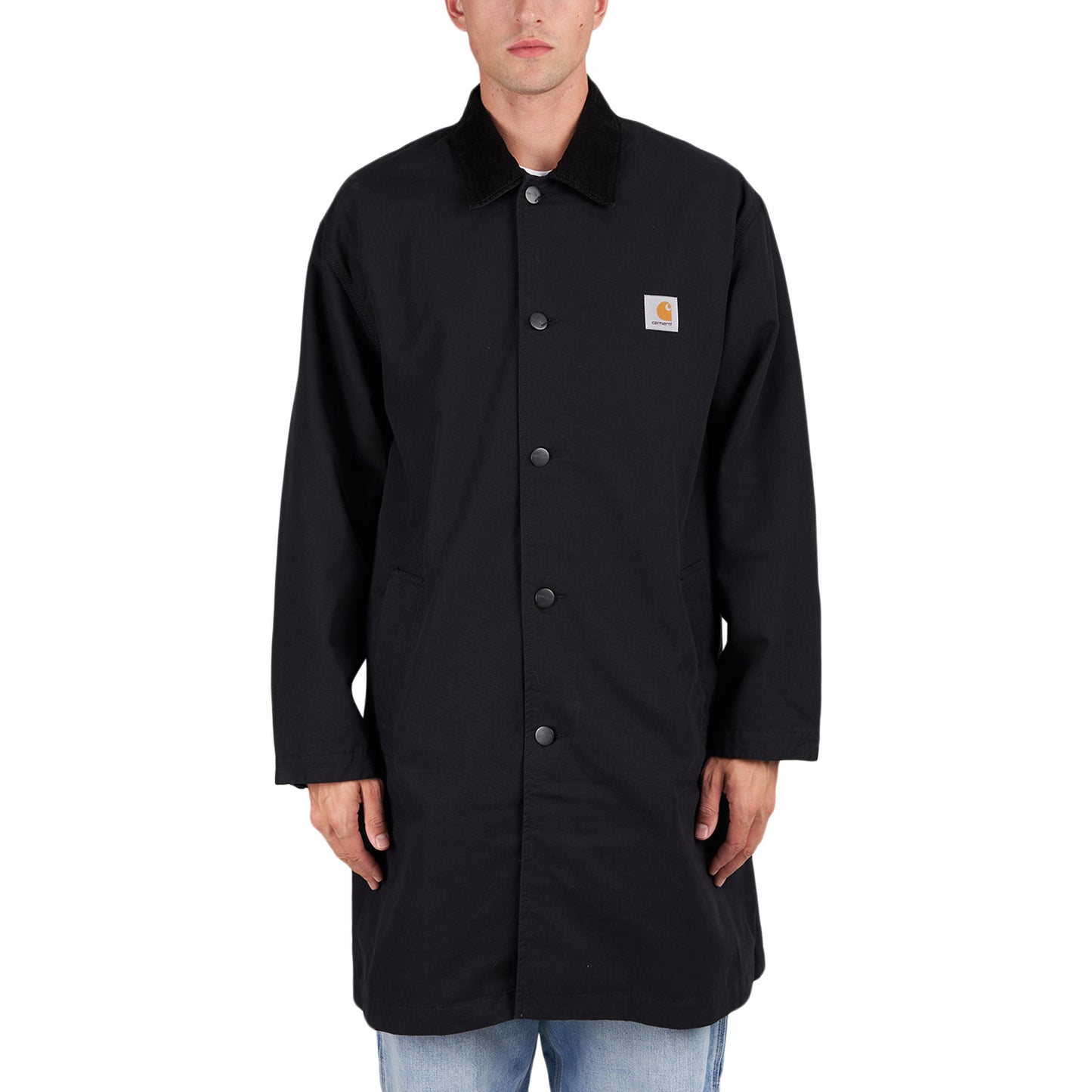 Carhartt WIP Webster Coat (Schwarz) - Allike Store