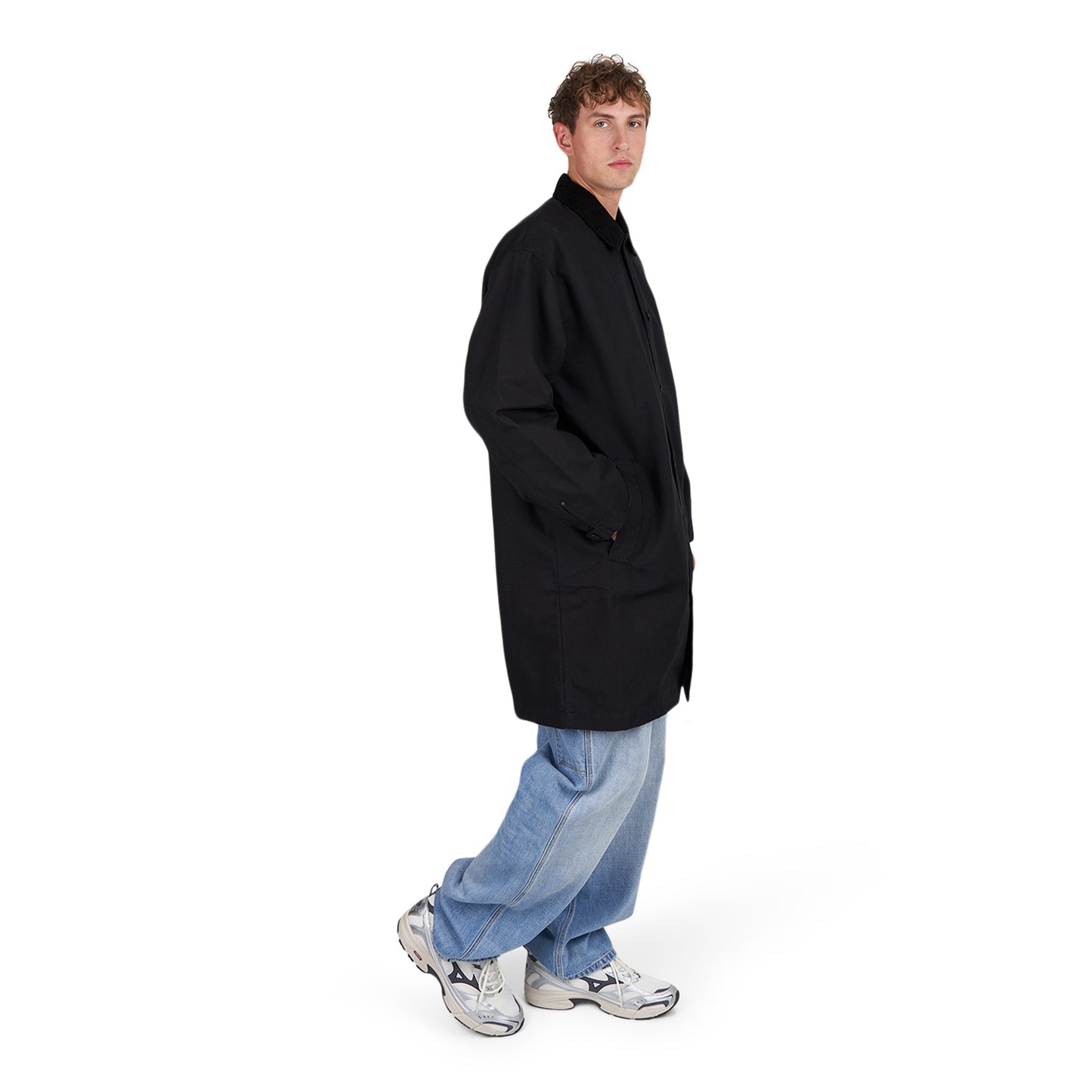 Carhartt WIP Webster Coat (Schwarz) - Allike Store