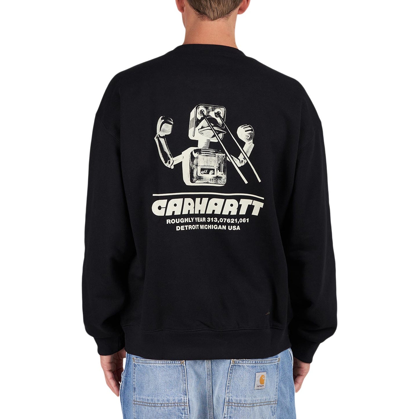 Carhartt WIP Wiptopia Sweat (Schwarz) - Allike Store