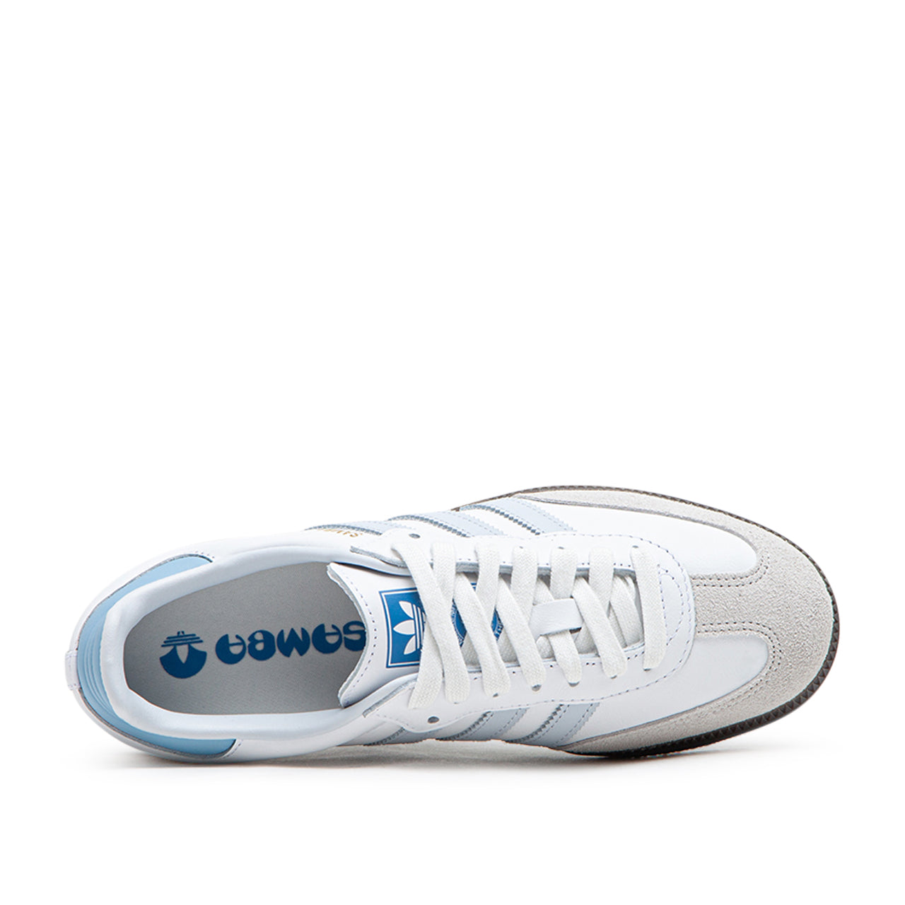 adidas Samba OG (Weiß / Hellblau)  - Allike Store
