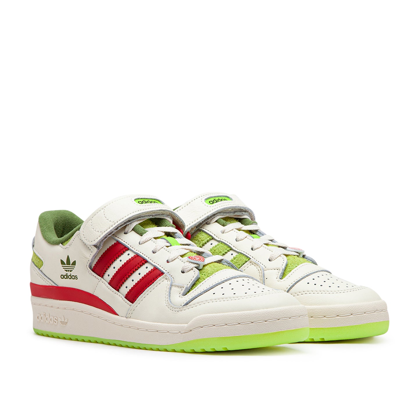 adidas Forum Low "The Grinch" (Creme / Grün / Rot) - Allike Store
