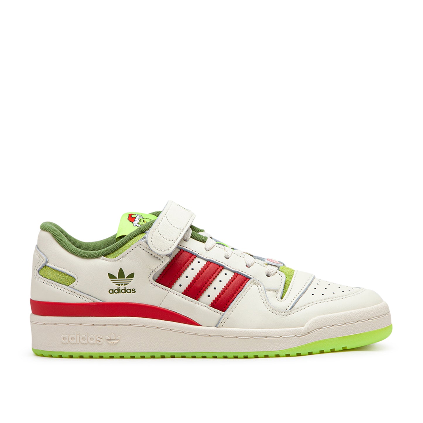 adidas Forum Low "The Grinch" (Creme / Grün / Rot)  - Allike Store