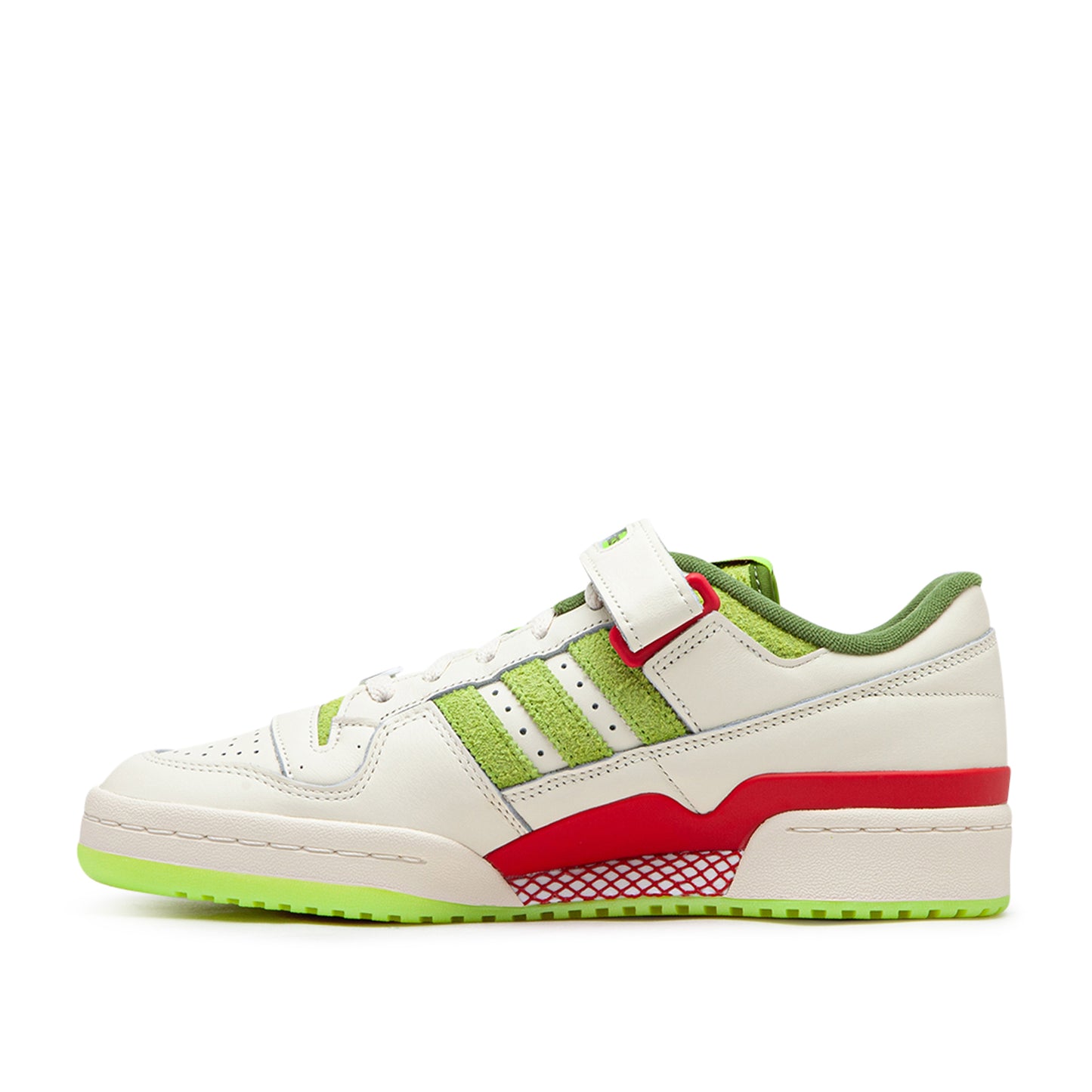 adidas Forum Low "The Grinch" (Creme / Grün / Rot) - Allike Store