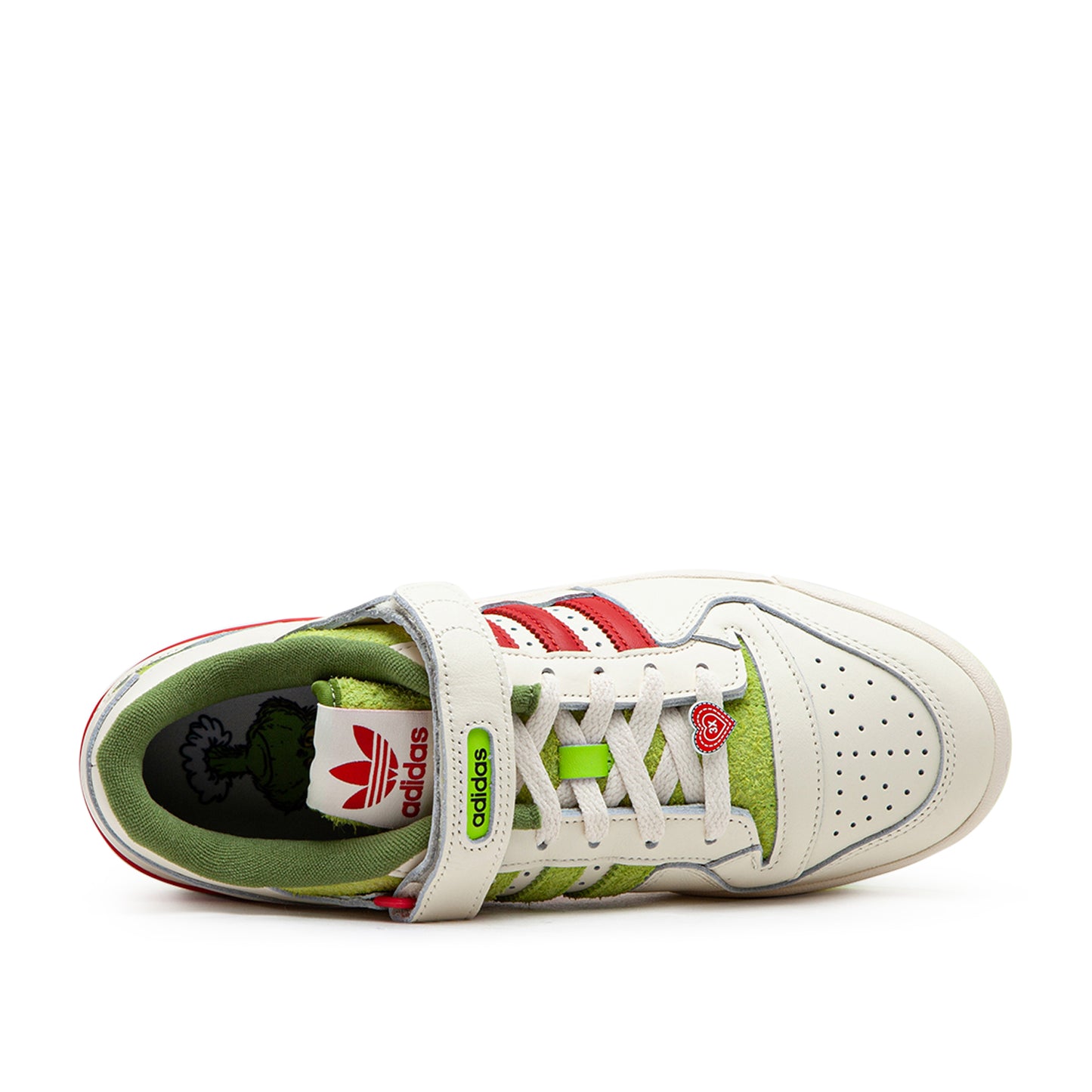 adidas Forum Low "The Grinch" (Creme / Grün / Rot)  - Allike Store