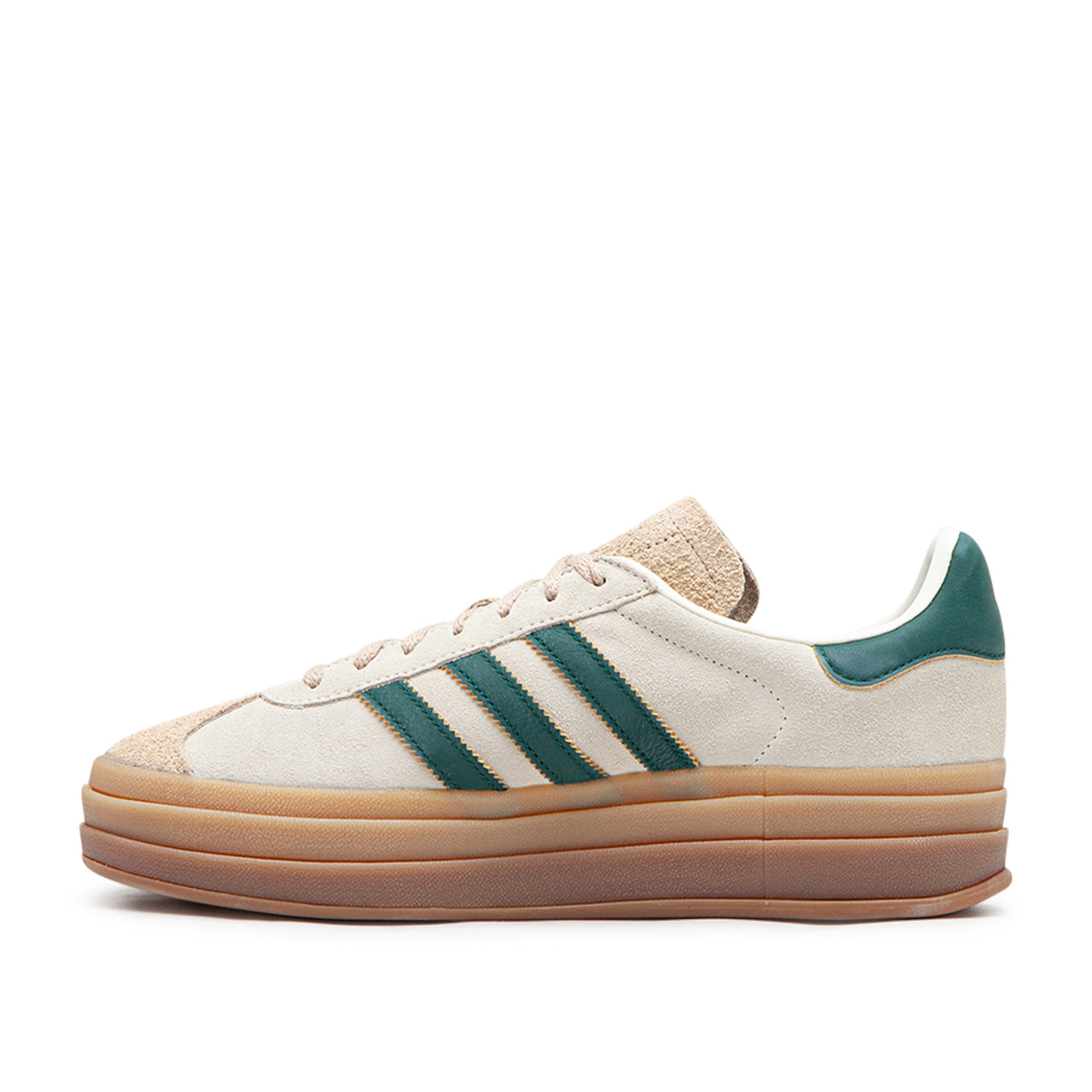 adidas WMNS Gazelle Bold (Beige / Grün / Gum)  - Allike Store