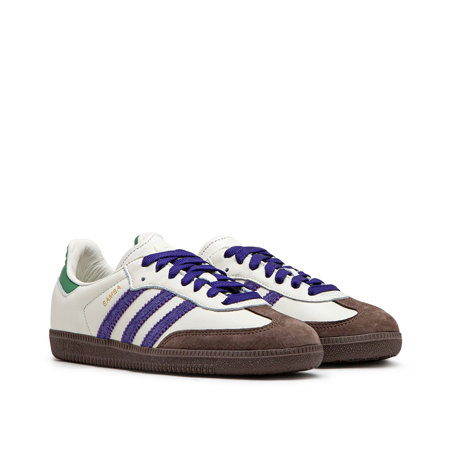adidas WMNS Samba OG (Weiß / Lila / Grün) - Allike Store