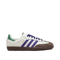 adidas youth WMNS Samba OG (White / Purple / Green)