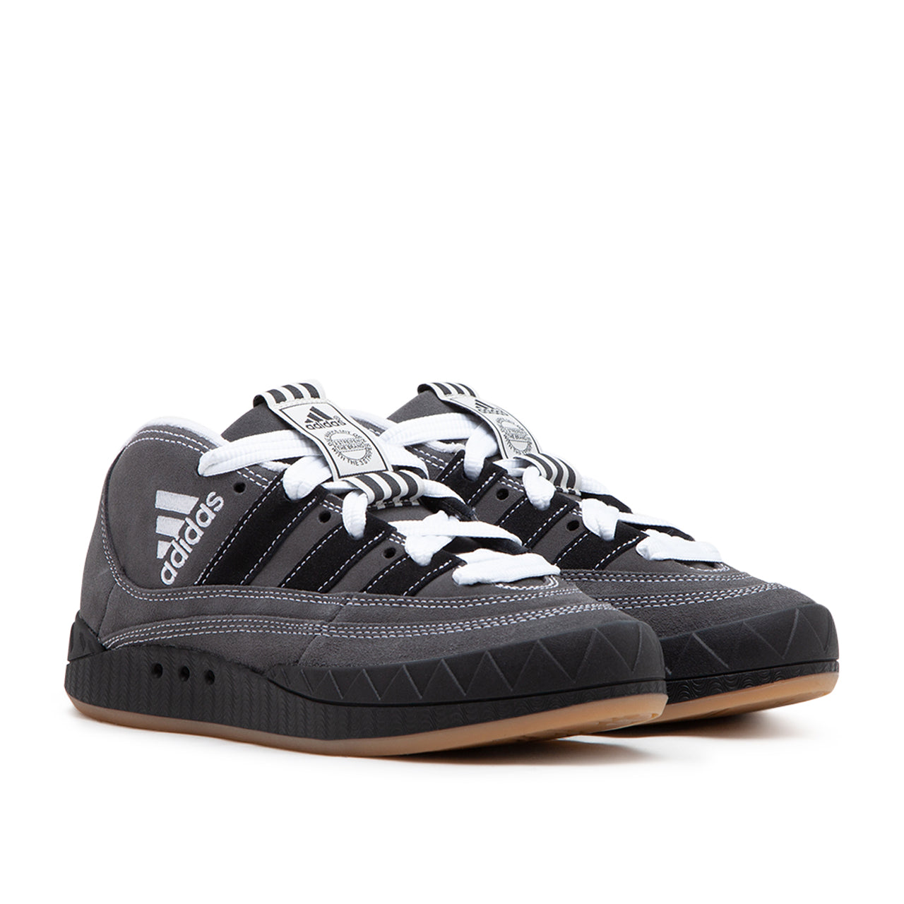 adidas x YNuK Adimatic Mid (Grau / Schwarz / Weiß) - Allike Store