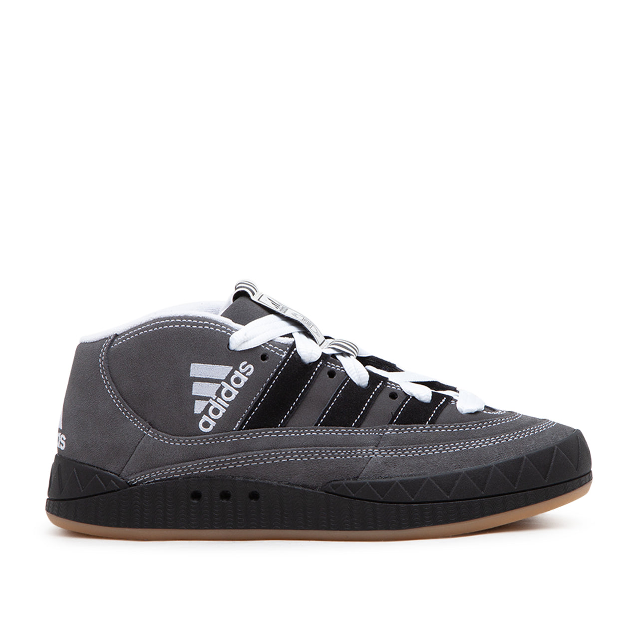 adidas x YNuK Adimatic Mid (Grau / Schwarz / Weiß) - Allike Store
