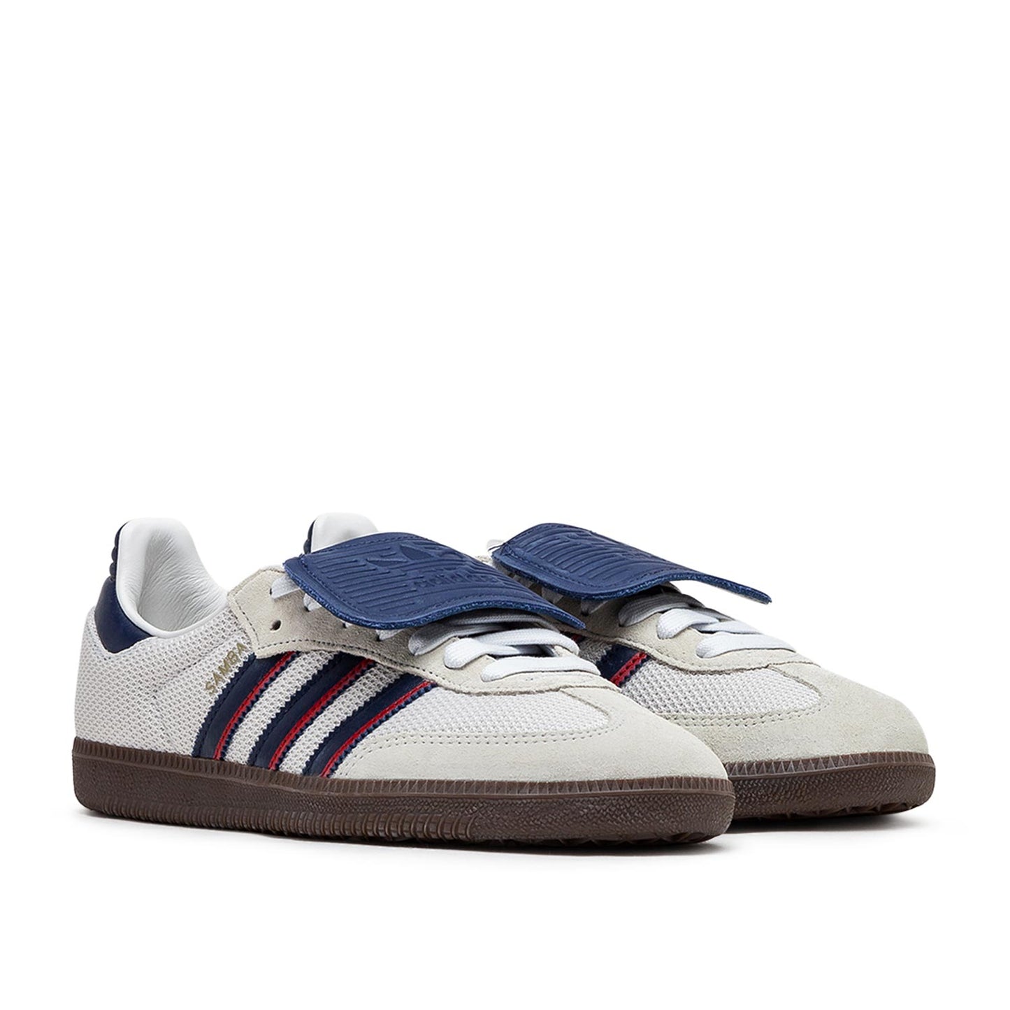 adidas Samba OG LT (Weiß / Blau / Rot) - Allike Store