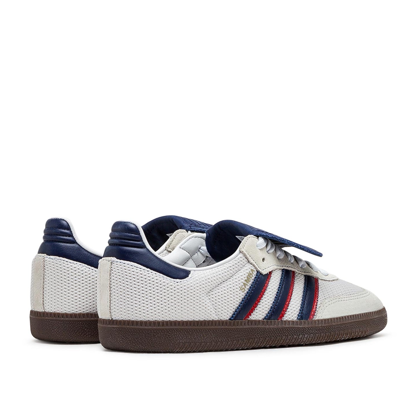 adidas Samba OG LT (Weiß / Blau / Rot) - Allike Store