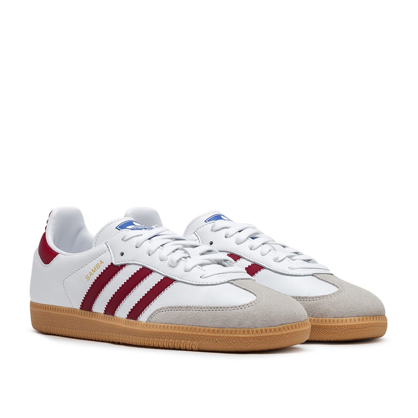 adidas Samba OG (Weiß / Dunkelrot) - Allike Store