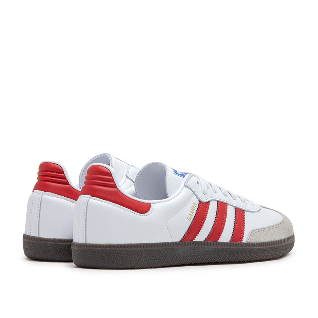 adidas Samba OG (Weiß / Rot / Grau) - Allike Store