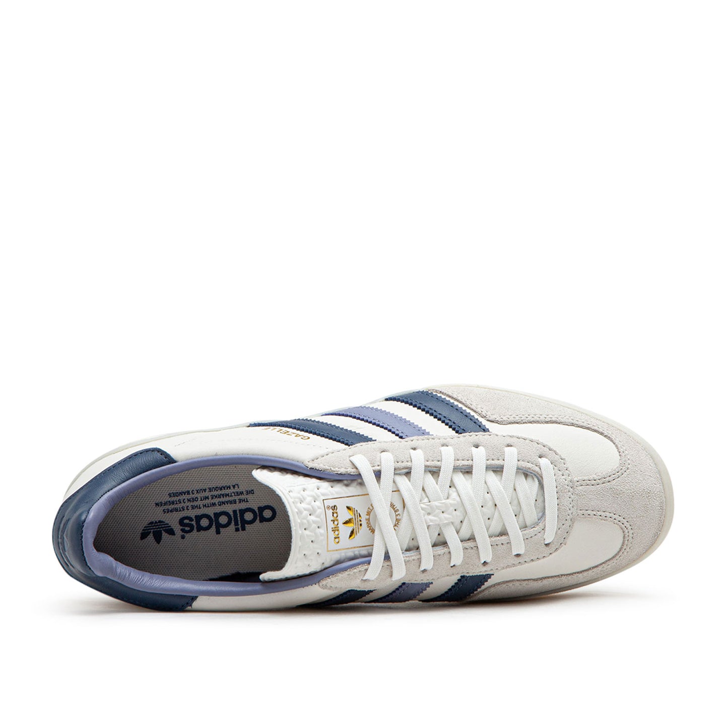 adidas Gazelle Indoor (Weiß / Blau) - Allike Store