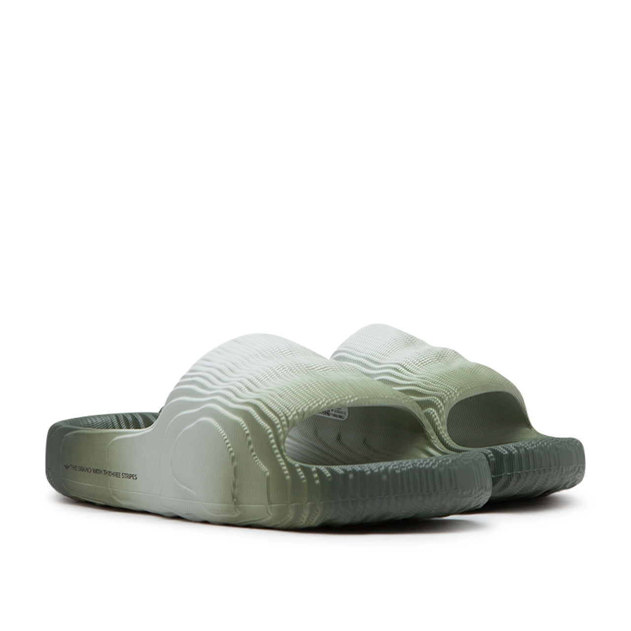 adidas Adilette 22 (Grau / Grün) - Allike Store